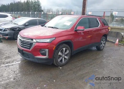 2023 Chevrolet Traverse Awd Lt Leather из США, поврежденный, VIN 1GNEVHKW3PJ320562